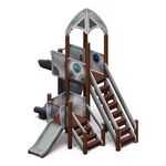 Космопорт (Серый) - ДИК 2.14.04-01.И1 - Игровой комплекс H=750 H=2000