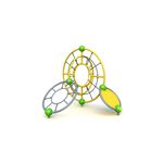 Фигура для лазания из сеток и канатов КС-012