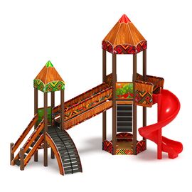 Карандаши (Винтовой скат) - ДИК 2.26.05-01.С.И1 - Игровой комплекс Н=2000