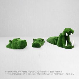 Комбинация бегемоты в воде