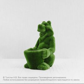 Медведь с корзиной