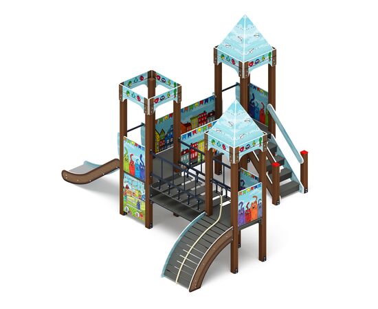 Королевство (Коты) - ДИК 1.15.03-21 - Игровой комплекс H=900
