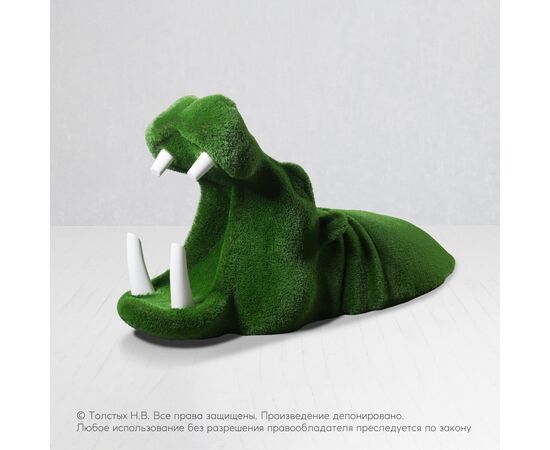 Бегемот в воде (большой)