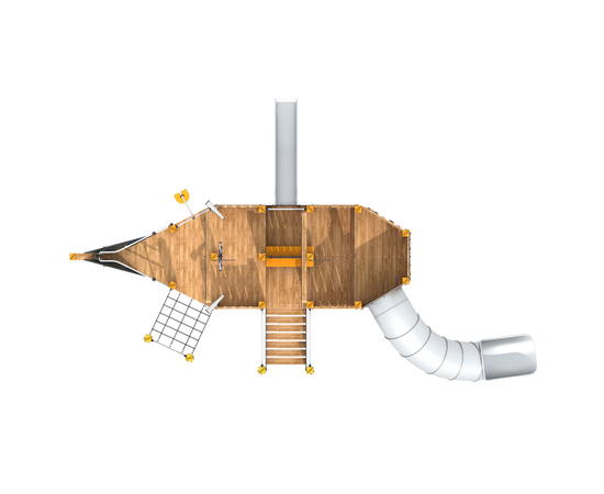 Детский игровой комплекс "Бригантина" ДГ-117 ECO