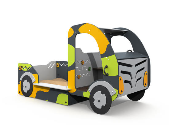 Песочница "Военный тягач" ПС-015