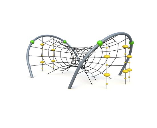 Фигура для лазания из сеток и канатов КС-001