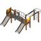 Карапуз (Эко) - ДИК 1.001.04-02 - Игровой комплекс Н=750