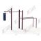 Комплекс турник и брусья с подвесом для груши